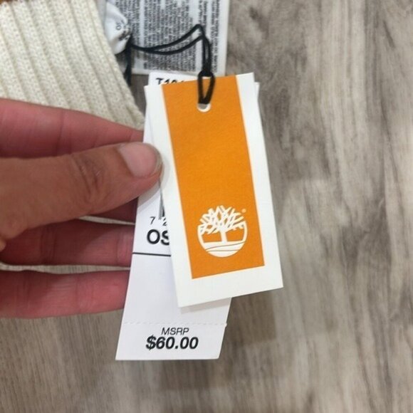 Timberland Women's  Plaid Tan Scarf NWT  10X 68 - Picture 3 of 4